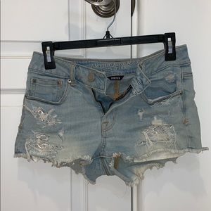 American eagle denim shorts